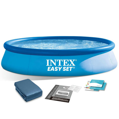 Dārza batuts Intex 28120-2W1, 305 x 76 cm, 2w1