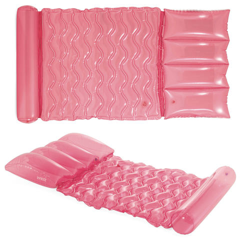 Peldmatracis Intex 173 x 89 cm, rozā
