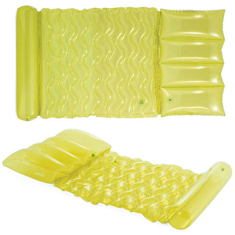 Peldēšanas matracis Intex, laima krāsā, 58725