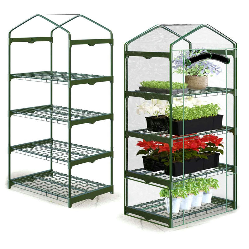 Siltumnīca plauktu tipa 70 x 50 x 160 cm Plonos – produkta kopskats