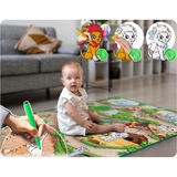 Zīmēšanas paklājs 90 x 120 cm ar 80 alkoholiskajiem marķieriem Ricokids – produkta galerijas skats, 6. pozīcija
