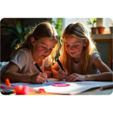Zīmēšanas paklājs 90 x 120 cm ar 80 alkoholiskajiem marķieriem Ricokids – produkta galerijas skats, 11. pozīcija