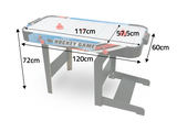 Air hockey galds Neo-Sport NS-427 liels salokāms – produkta galerijas skats, 8. pozīcija