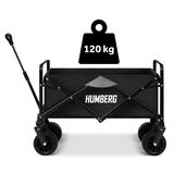 Humberg transporta ratiņu salokāmās konstrukcijas un 120 kg kravnesības