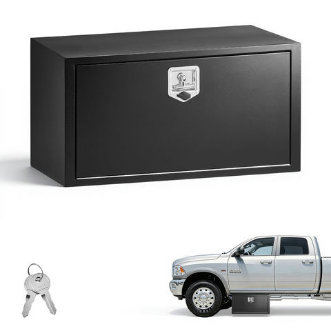 Kravas automašīnas zemvirsbūves instrumentu kaste JL-TB17S-6, 914 x 457 x 457 mm, melna