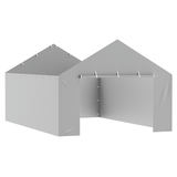 VEVOR 13 x 20 ft nojumes nomaiņas pārvalks sānu sienai, pelēks, bez rāmja