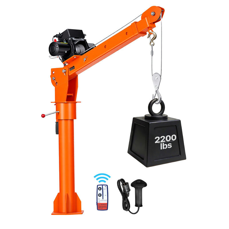 Kravas auto celtnis HZ-08, 998 kg, 12V elektriskā vinča