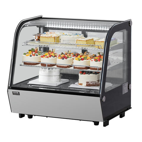 atdzesējamā vitrīna XCW-120LS, 115 l, galda modelis