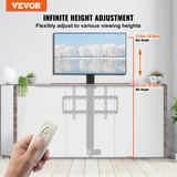 VEVOR motorizēts TV pacēlāja statīvs, sienas stiprinājuma mehānisms 66–152,4 cm televizoriem
