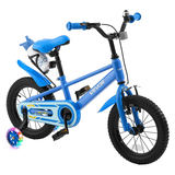 Bērnu velosipēds TQ1402, 14 collas, zils