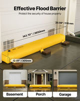 Plūdu barjera 3,66 m garums x 51 cm augstums, PVC, modelis Flood Barrier 12 ft x 20 in – produkta kopskats