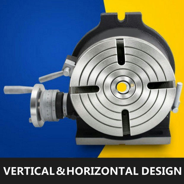 VEVOR 20,3 cm HV8 rotācijas galds, vertikāls un horizontāls