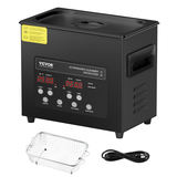 VEVOR 3 L ultraskaņas tīrītājs, 120 W, digitāls ar sildīšanu un taimeri