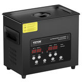 VEVOR 3 L ultraskaņas tīrītājs, 120 W, digitāls ar sildīšanu un taimeri