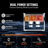 VEVOR 3 L ultraskaņas tīrītājs, 120 W, digitāls ar sildīšanu un taimeri