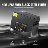 VEVOR 6 L ultraskaņas tīrītājs, 180 W digitāla tīrīšanas iekārta ar sildītāju un taimeri, modelis KZ-F6