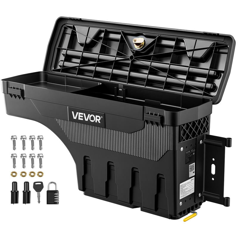 Kravas auto virsbūves sānu uzglabāšanas kaste, 25 l, Dodge Ram 1500/2500/3500, labā puse