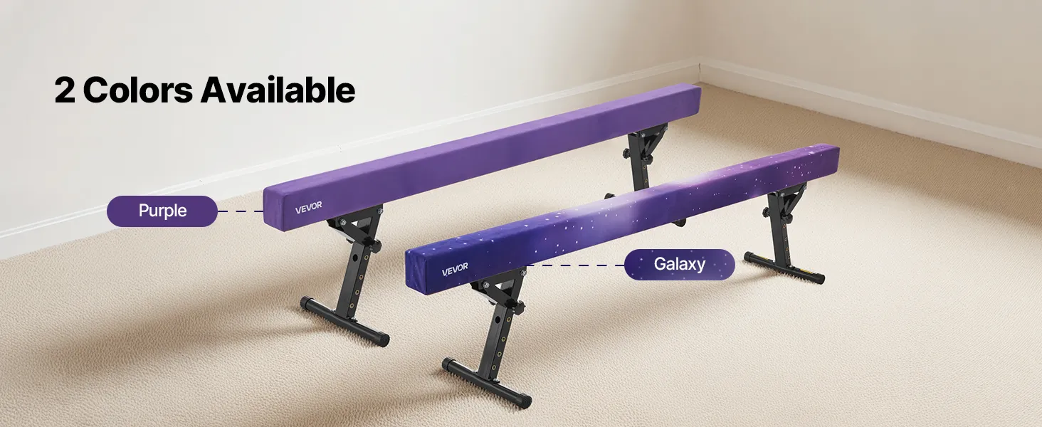 Divi VEVOR vingrošanas batuti dažādās krāsās — Purple un Galaxy