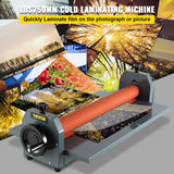VEVOR 750 mm manuālais aukstās laminēšanas veltnis LBS750