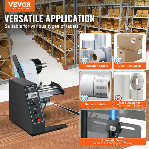Automātiska etiķešu padeves ierīce LDL-30-V2, 15-125 mm