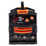 VEVOR 130A 2-in-1 MIG metināšanas iekārta ar digitālo displeju