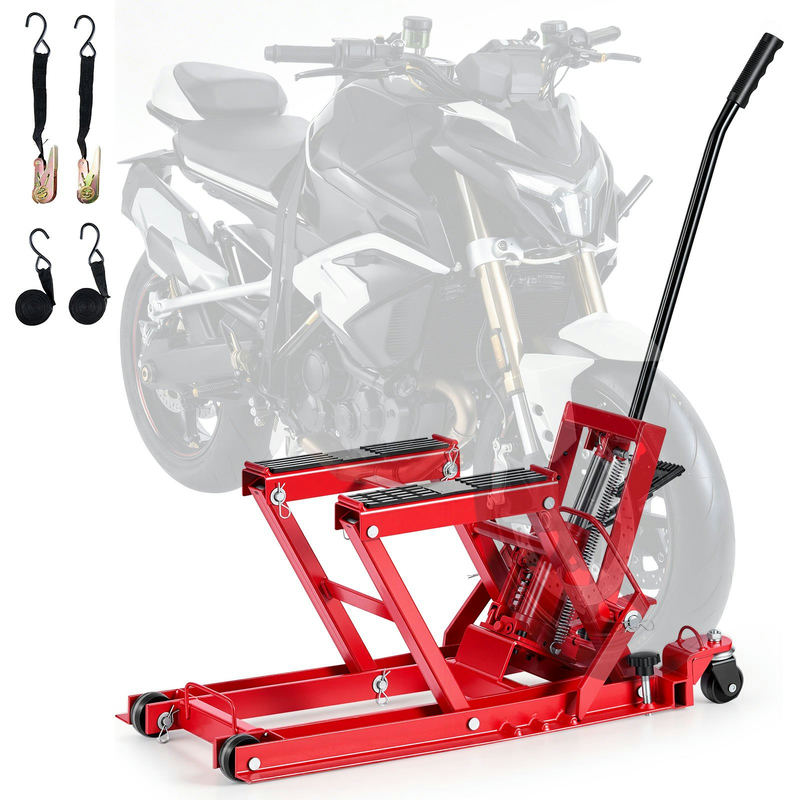 Motociklu pacēlājs ZX0901-3C, 680 kg, 115–385 mm