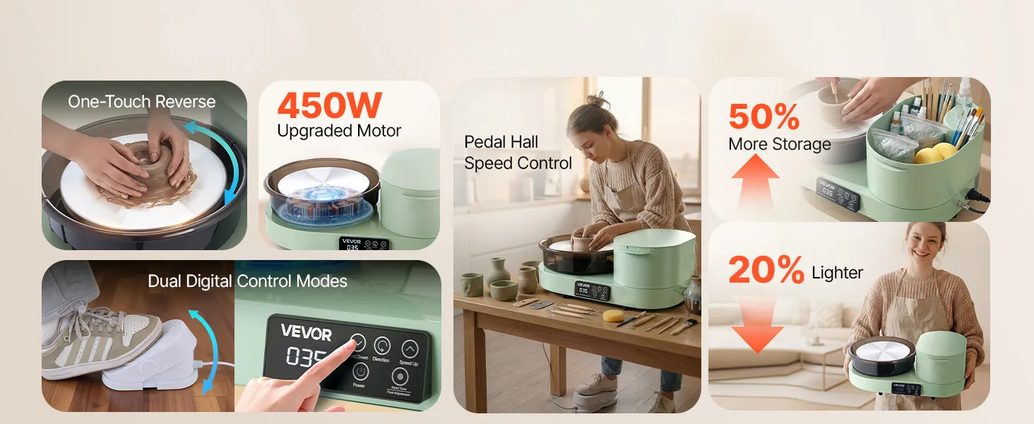 Elektriskais podnieka rats ar pedāļa vadību, 450W motoru un glabāšanas kasti
