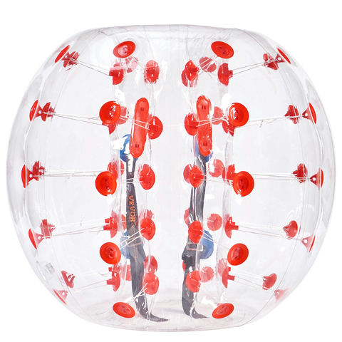 Piepūšama ķermeņa zorb bumba 1 gab., 4FT/1.2M, 0.8 mm PVC