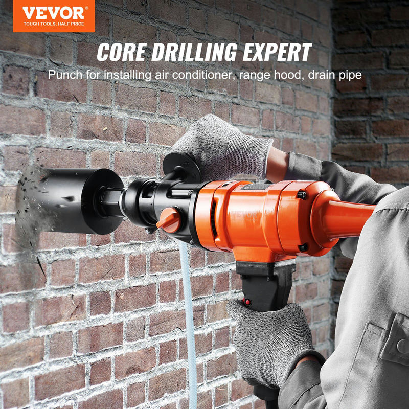 VEVOR rokas dimanta urbjmašīna betonam, 10,2 cm, 1500 W
