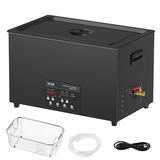 VEVOR 30L ultraskaņas tīrītājs, 600W, 40kHz, ar taimeri un sildītāju