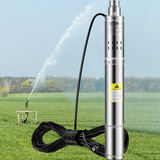 VEVOR dziļurbuma iegremdējamais sūknis 550W, 230V/50Hz, 35 l/min, 108 m