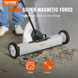 VEVOR ripojošs magnētiskais savācējs 74 cm ar teleskopisku rokturi
