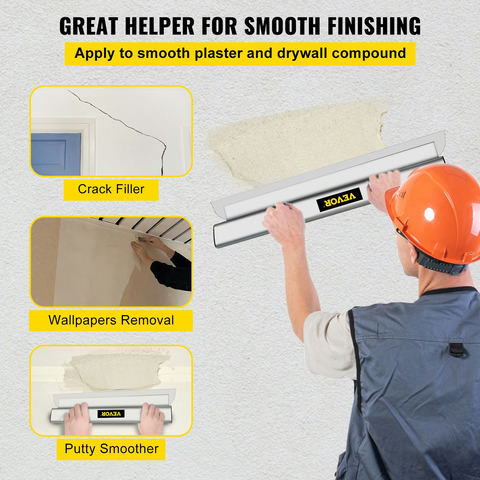 VEVOR ģipškartona izlīdzināšanas lāpstiņa 40 collu, nerūsējošā tērauda