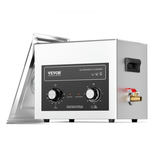 VEVOR 10L ultraskaņas tīrītājs ar sildītāju, taimeri un grozu, 240W, modelis TH-40AXN