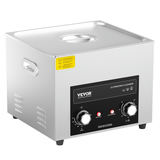VEVOR 15L ultraskaņas tīrītājs ar sildītāju, taimeri un grozu, 360W