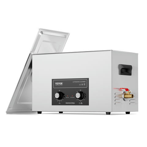 VEVOR 30L ultraskaņas tīrītājs ar sildītāju, taimeri un grozu, 360W, modelis TH-100AXN