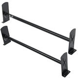 Furgona jumta kāpņu bagāžnieks, 2 stieņu Alloy Steel, 227 kg, regulējams 910-1330 mm
