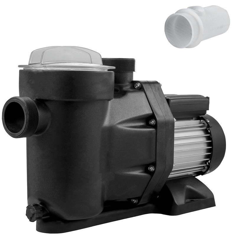 VEVOR 1 HP baseina sūknis SPP150E, 19200 L/h, 750W, ar 1.97" pieslēgumu