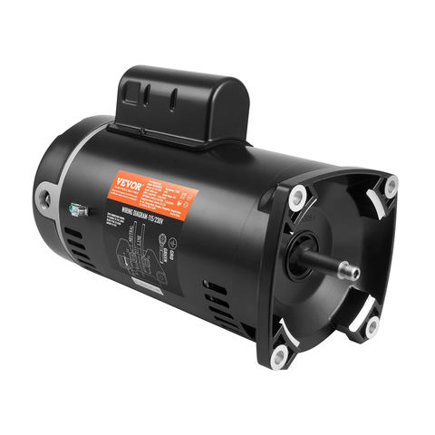 Baseina sūkņa motors 1 HP, 56Y Frame, 115V/230V, 3450RPM, 60Hz