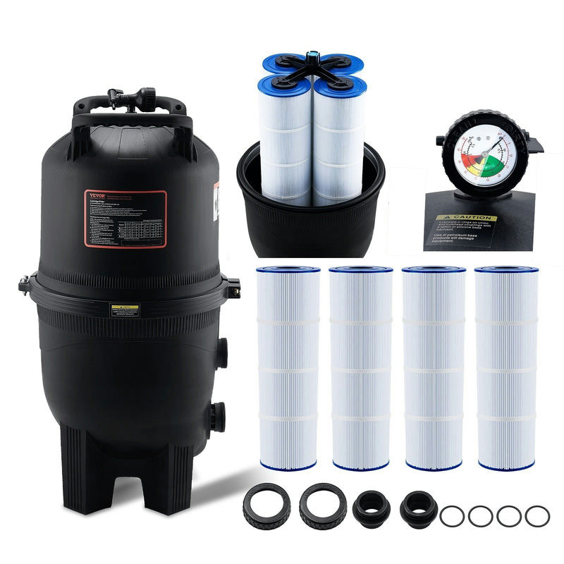 Kārtridžu baseina filtrs 40 Sq.m, GL420, 4 kārtridži