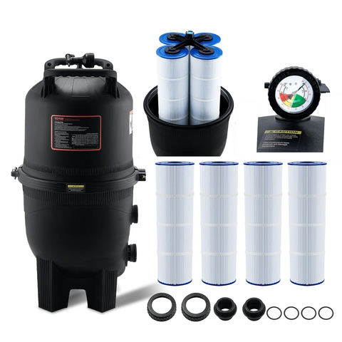 Kārtridžu baseina filtrs 40 Sq.m, GL420, 4 kārtridži