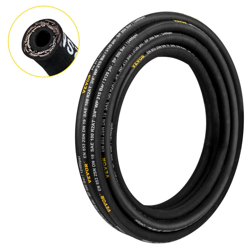 Hidrauliskā šļūtene 1/4 colla x 328 ft, 5800 PSI, YG328FT1-4-5800PSV0
