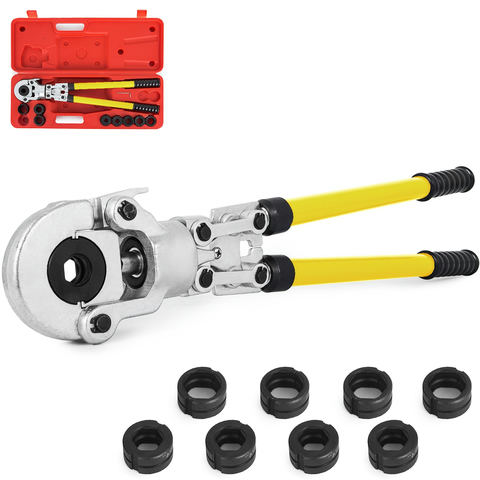 VEVOR vara cauruļu gofrēšanas instruments 12–28 mm, 360° galva