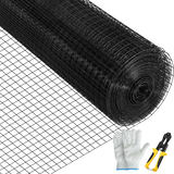 Metāla stiepļu siets 24" x 100' ar 1" x 1" sietu, 16 gauge, cinkots tērauds ar vinila pārklājumu