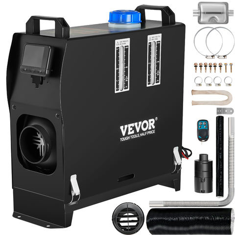 VEVOR 8KW dīzeļa gaisa sildītājs 12V ar LCD slēdzi