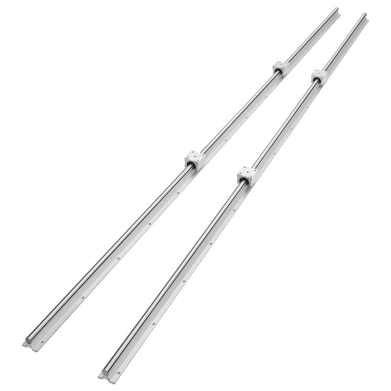 VEVOR SBR20 lineāro vadotņu komplekts, 1800 mm, 2 sliedes un 4 bīdbloki
