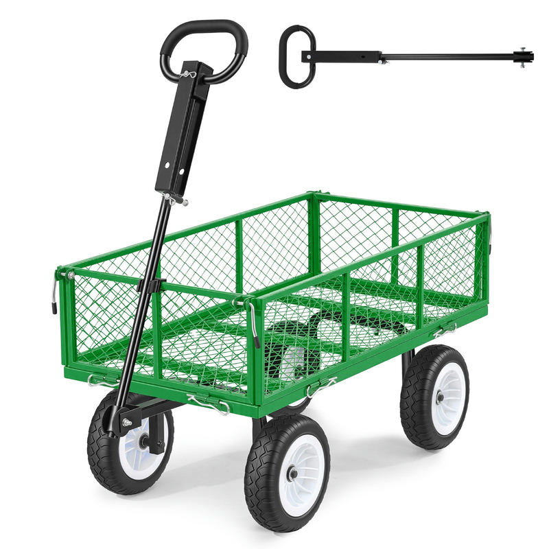 Dārza rati TC-900G 900 lbs ar 10 collu riepām